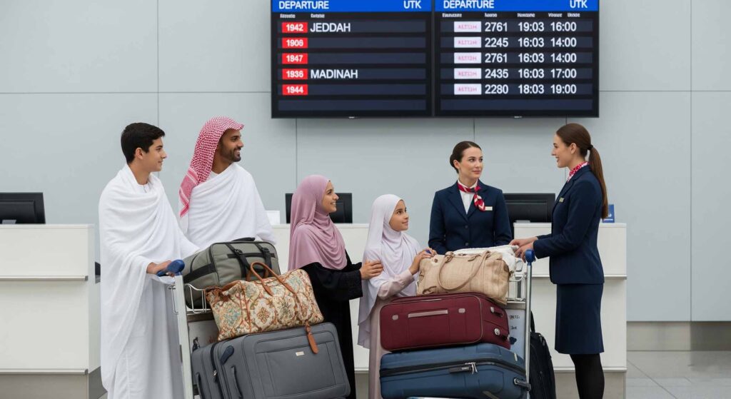 Cheap Umrah Flights from UK Airports