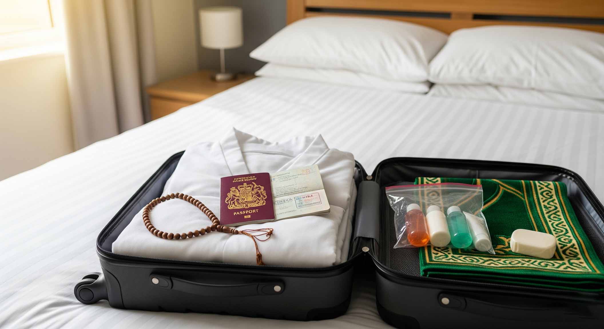 Umrah Packing List from UK