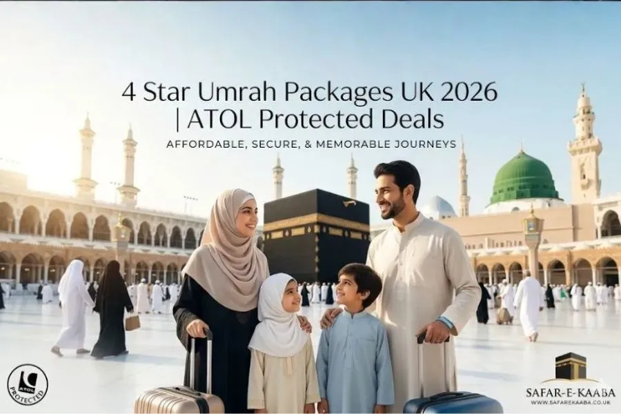4 Star Umrah Packages UK
4 Star Umrah Packages UK 2026, Standard Umrah 2026, 4-star Umrah deals, 4-star hotels Madinah
