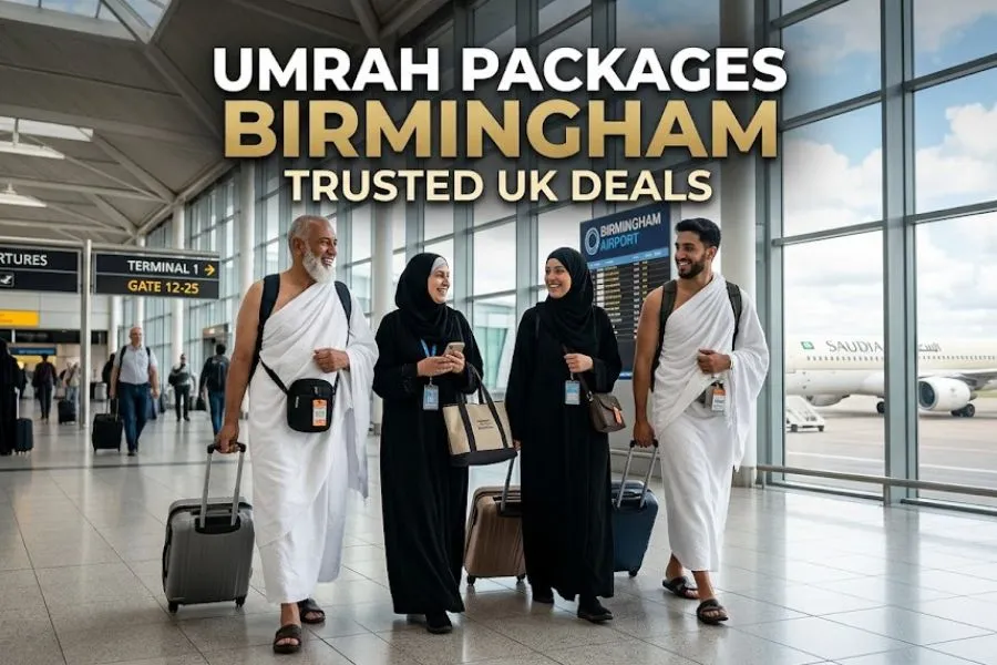 Umrah Packages Birmingham, UK travel agency, West Midlands Umrah, Birmingham travel agency