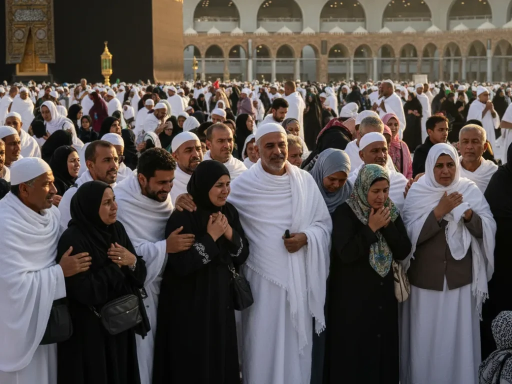 UK Hajj pilgrims completing their sacred journey