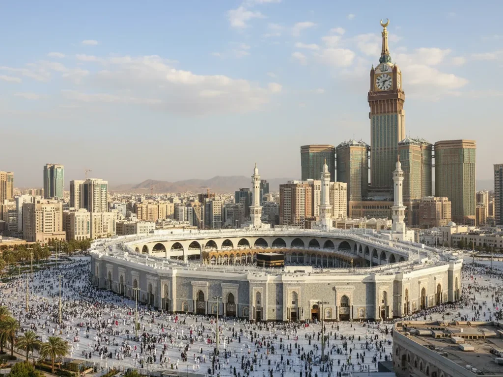 October Umrah package with mild Saudi autumn weather