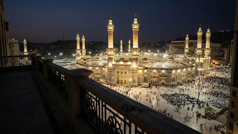 Makkah makkah haram minarets night for 10 Nights 3 Star Ramadan Umrah Packages