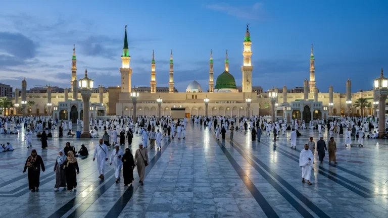 Madinah madinah wide plaza evening for March 4 Star 14 Nights Umrah Packages