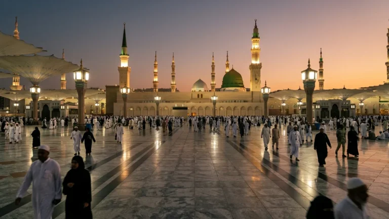 Madinah madinah wide plaza evening for October 5 Star 14 Nights Umrah Packages