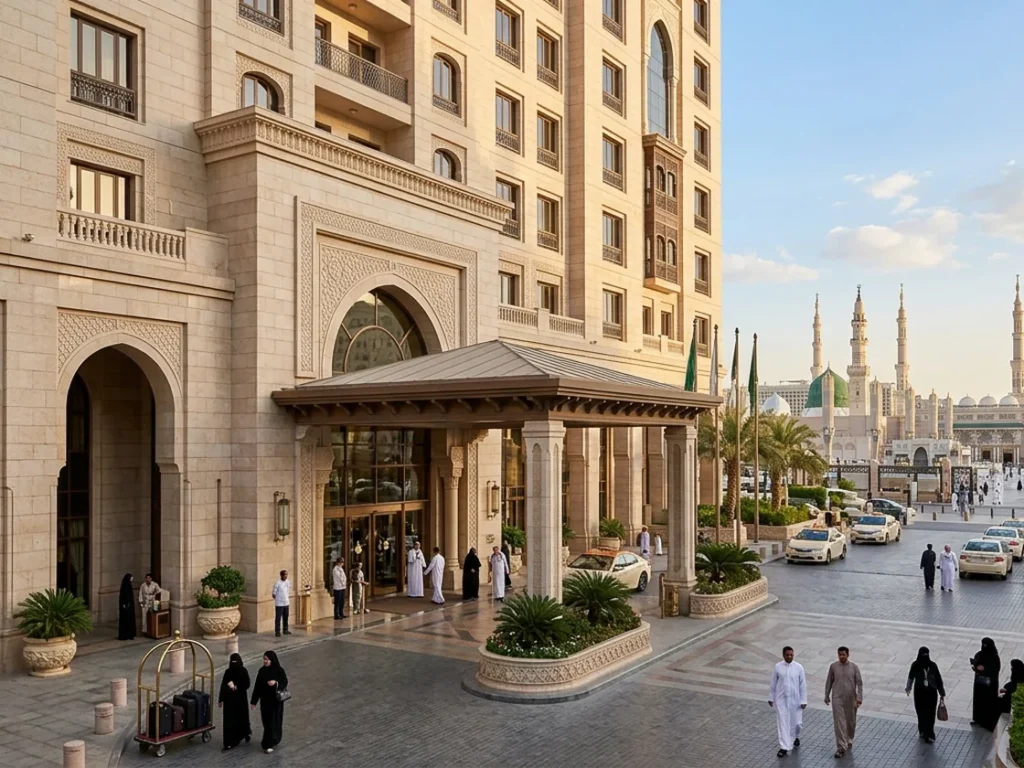 Madina Marriott hotel in Madinah