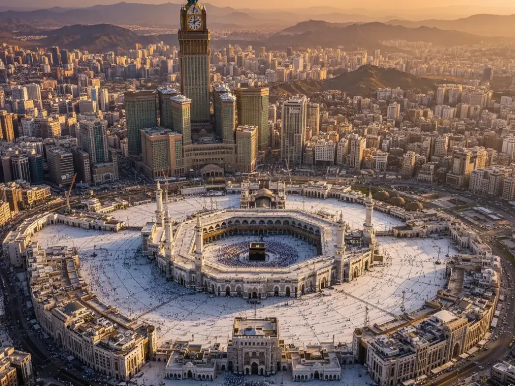 Complete Hajj experience with shifting accommodation from UK