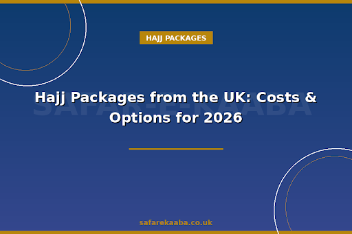 Hajj Packages UK 2026 Costs & Options Explained