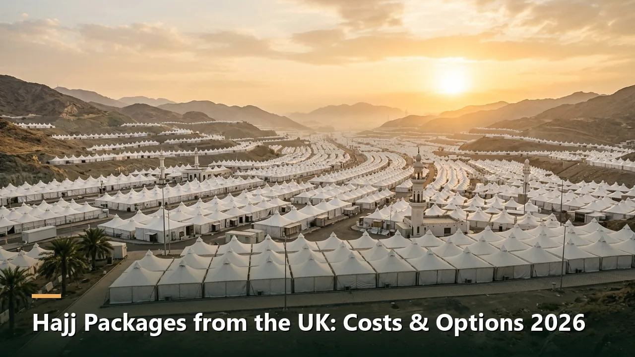 Hajj Packages from the UK: Costs & Options 2026